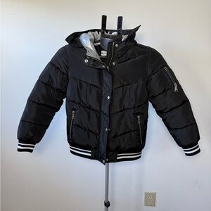 DKNY Black Puffer‎ Jacket for Kids